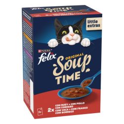 Ver PURINA® FELIX® Soup Soup Time Original con Buey, Pollo y Cordero