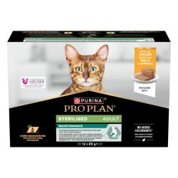 Ver PURINA® PRO PLAN®  Gato Adulto STERILISED MAINTENANCE Mousse con Pollo