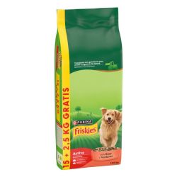Ver PURINA® FRISKIES® PURINA® FRISKIES® Active Carne 15kg+2.5kg GRATIS
