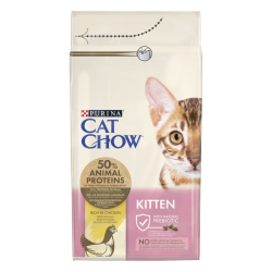 Ver PURINA® CAT CHOW® Cat Chow Gatitos Pollo 1,5 kg