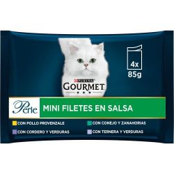 Ver PURINA® GOURMET® Perle Finas Láminas con Verduras