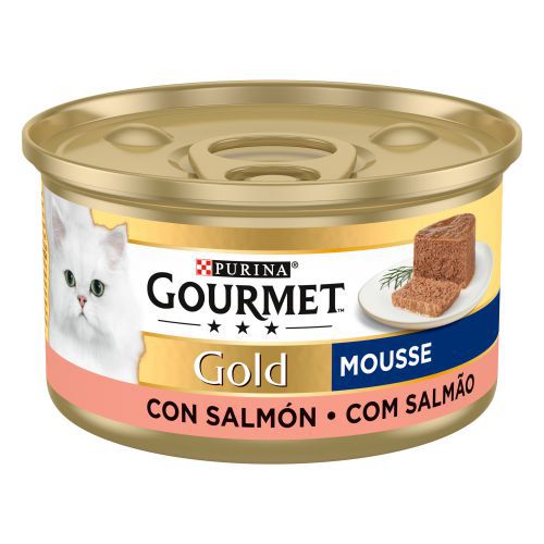 PURINA® GOURMET® Gold   Mousse Salmón