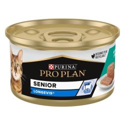 Ver PURINA® PRO PLAN® Gato Senior 7+ LONGEVIS Mousse con atún