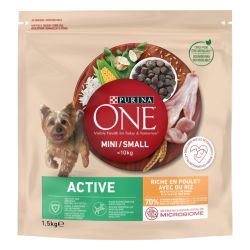 Ver Purina ® ONE Mini Perro Activo seco Pollo y Arroz