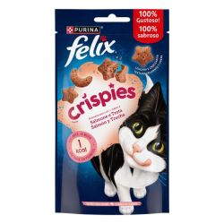 Ver PURINA® FELIX® Crispies Crispies Salmón y Trucha