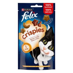 Ver PURINA® FELIX® Crispies Crispies Buey y Pollo
