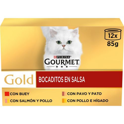 Ver PURINA® GOURMET® Gold Bocaditos en Salsa Pack Surtido