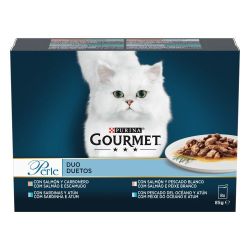 Ver PURINA® GOURMET® Perle Finas Láminas DUO con Pescados