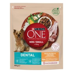 Ver Purina ® ONE Mini Dental seco Pollo y Arroz