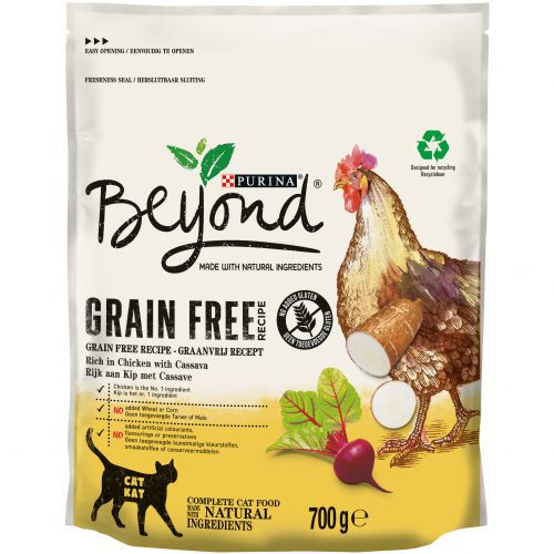 Ver PURINA® BEYOND® Grain Free Gato Seco Sabor Pollo