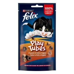 Ver PURINA®  FELIX® Play Tubes Pollo e Hígado