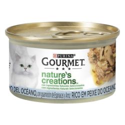Ver PURINA® GOURMET® Nature's Creations Mini Filetes rico en pescado del oceano