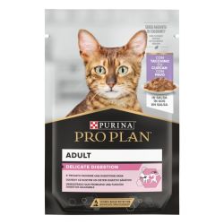 Ver PURINA® PRO PLAN® Gato Adulto Delicate Digestion con Pavo en Salsa