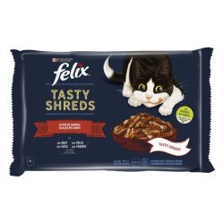 Ver PURINA® FELIX® Tasty Shreds Festín de Sabores