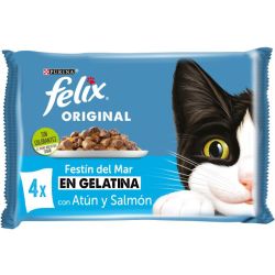 Ver PURINA® FELIX® Original Festín del Mar en Gelatina