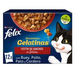 Ver PURINA® FELIX® Sensations Festin de Sabores en Gelatina