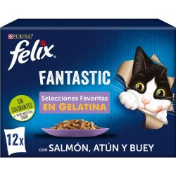 Ver PURINA® FELIX® Fantastic Selecciones Favoritas en Gelatina