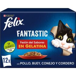 Ver PURINA® FELIX® Fantastic Festin de Sabores en Gelatina