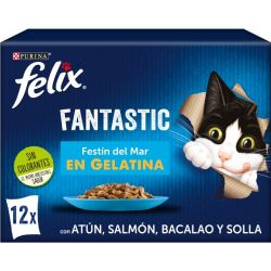 Ver PURINA® FELIX® Fantastic Festín del Mar en Gelatina