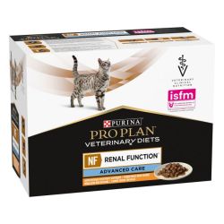 Ver PURINA® PRO PLAN® VETERINARY DIETS FELINE NF Renal Function Advanced Care Sobres Pollo