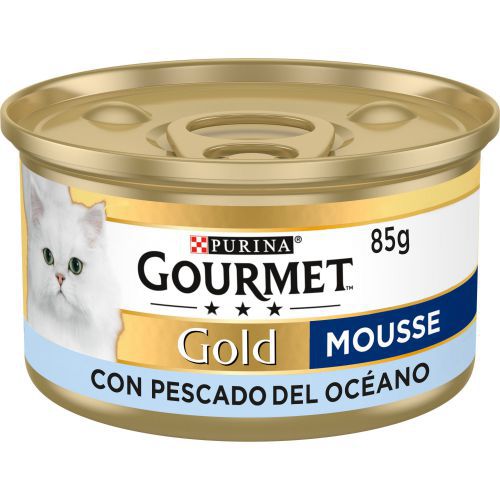 Ver PURINA® GOURMET® Gold Mousse con Pescado del Océano