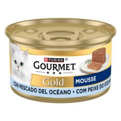 Ver PURINA® GOURMET® Gold Mousse con Pescado del Océano
