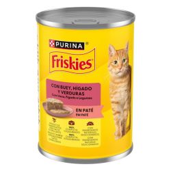 Ver PURINA® FRISKIES® Adulto con Buey e Hígado en Paté