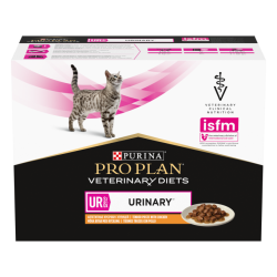 Ver PURINA® PRO PLAN® VETERINARY DIETS FELINE UR Urinary Sobres Pollo