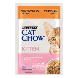 Ver PURINA® CAT CHOW® CAT CHOW Gatito Pavo 85gr
