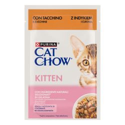 Ver PURINA® CAT CHOW® CAT CHOW Gatito Pavo 85gr