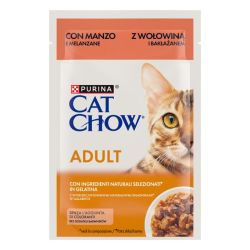 Ver PURINA® CAT CHOW® CAT CHOW Adulto Buey 85gr