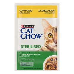 Ver PURINA® CAT CHOW® CAT CHOW Esterilizado Pollo 85gr