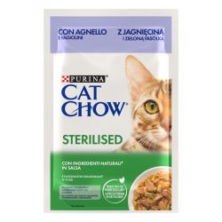 Ver PURINA® CAT CHOW® CAT CHOW Esterilizado Cordero 85gr