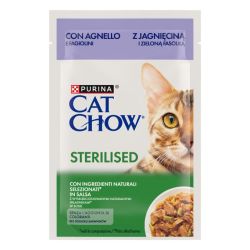 Ver PURINA® CAT CHOW® CAT CHOW Esterilizado Cordero 85gr