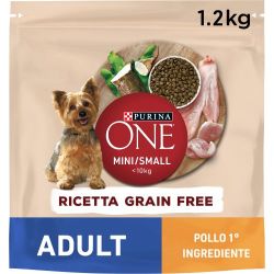 Ver Purina® ONE® MINI Grain Free Adult Pollo