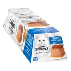 Ver PURINA® GOURMET® Revelations Mousse con Pescado del Océano