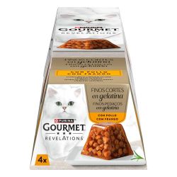 PURINA® GOURMET® Revelations Gelatina con Pollo